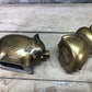 Art & Collectibles > Collectibles > Figurines & Knick Knacks - 2 Piggy Banks, Salesman Sample, Doorstep Toy Coin Money Arc...