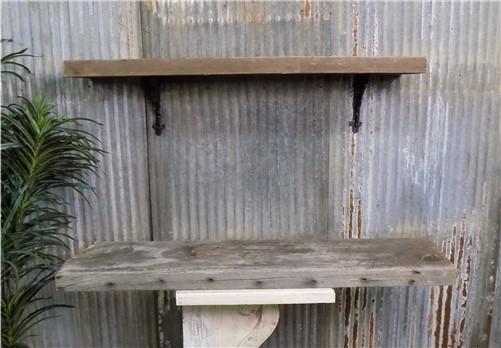 Floating shelf - 2 Floating Shelves, Pine 2X10 Wood Fireplace Mantel, Wall Mount Rustic Beams O, by The Old Grainery