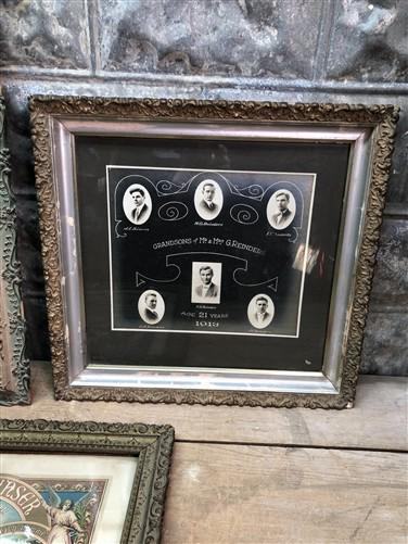 Home & Living > Home Decor > Wall Decor > Wall Hangings - 3 Antique Victorian Wood Frames, Reinders Genealogy, Picture Fra...