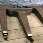 3 Wooden Piano Legs, Ornate Harvest Folk Art Table Legs, Vintage Furniture Legs
