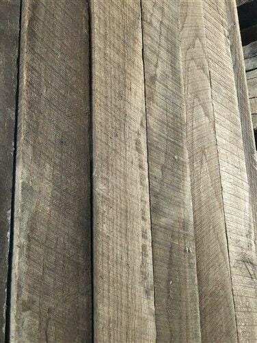 Reclaimed 2 By Oak Barn Wood Boards, Rustic Solid Oak Lumber Planks Custom Order