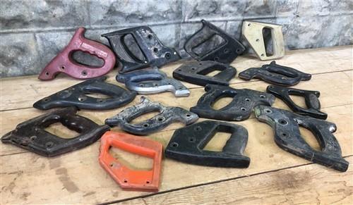 Saw Parts - 15 Assorted Vintage Hand Saw Handles, Plastic Cross Cut, Disston, Keen Kutter, A by The Old Grainery (art supp...