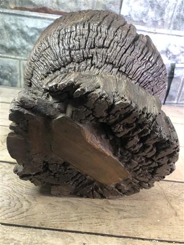 Home & Living > Home Decor > Home Accents - Rustic Wood Planter, Wood Stump, Round Wooden Flower Pot, Natural Wood Decor,...