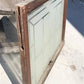 Home & Living > Home Improvement > Windows - Etched Frosted Clear Glass Vintage Church Window, Architectural Art Glass, H...