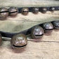 Home & Living > Home Decor > Home Accents > Bells - 17 Sleigh Bells Horse Rein Leather Strap, Christmas Winter Brass Jingl...