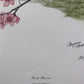Maryrose Wampler, Peach Blossom, Signed Print, 28x22 Wall Art, Plate 16