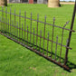 Wrought Iron Vintage Fence Panel (97x40) Architectural Salvage, Garden Art A25