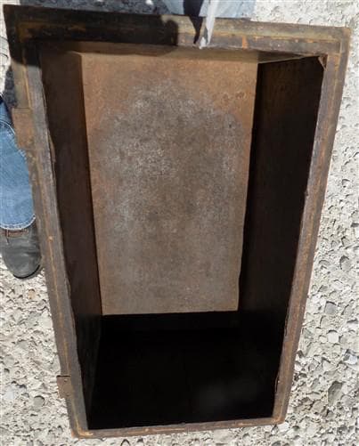 Home & Living > Storage & Organization > Boxes & Bins - Wooden Immigrant Trunk, Carpenters Tool Chest, Crate Box Vintage Q...