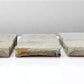 3 Plinth Blocks, Door Trim Molding, Architectural Salvage Antique Wood Trim C16