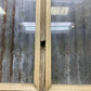 Antique French Single Door (25x91.5) Glass Pane Door with Jamb, Encased Door T21