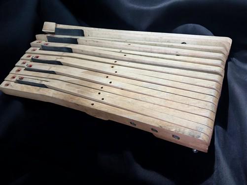 15 Black White Piano Keys, Vintage Piano Parts, Art Craft Supplies, Steampunk H