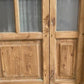 Antique French Double Doors (71x88) Frosted Glass European SideLite Jamb C1