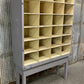 Hardware Store Cabinet, Railroad Post Office Mail Sorter, Bolt Bin, Cubbyhole, C