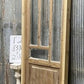 Antique French Single Door (27.25x84) Glass Pane Door with Jamb, Encased Door T2