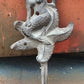 Home & Living > Home Decor > Wall Decor > Wall Hangings > Signs - Mermaid Decor, Decorative Welcome Sign, Cast Iron Mermai...