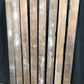 Craft Supplies & Tools > Raw Materials > Wood > Boards & Planks - 8 Reclaimed Wainscoting Bead Board Pieces, Architectural...