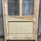 Antique French Single Door (32.5x83) Glass Pane Door with Jamb, Encased Door T11