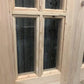 French Double Door (24x96) 6 Pane Glass Door European Styled EM50