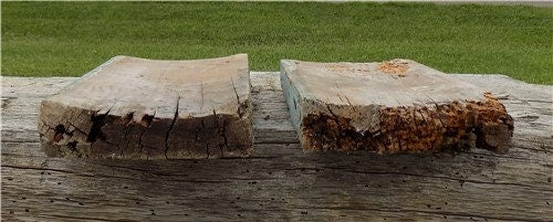 Home & Living > Home Decor > Wall Decor > Wall Hangings - 2 Plinth Blocks, Door Trim Molding, Architectural Salvage Antiqu...