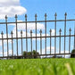 Home & Living > Outdoor & Gardening > Garden Decoration > Yard Art - Wrought Iron Vintage Fence Panel (97x41) Architectura...