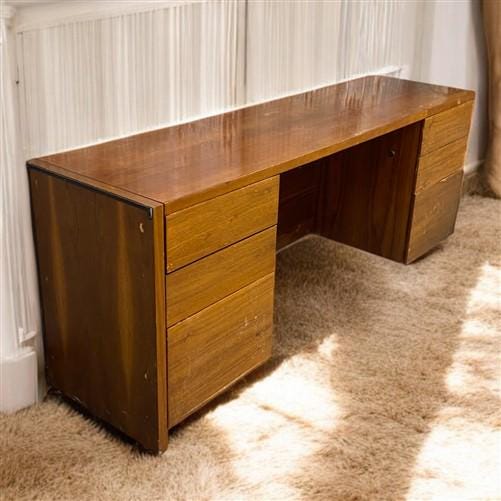 Home & Living > Furniture > Office Furniture > Desks - Mid Century Modern Desk, MCM Wood Furniture, Danish Modern, Library...