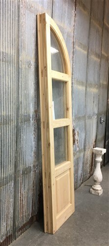 Home & Living > Home Improvement > Doors & Locks > Doors - Arched French Double Doors (48x96) 3 Pane Glass European Styled...