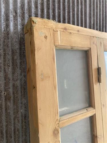 Antique French Double Doors (71x88) Frosted Glass European SideLite Jamb C5