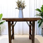 Rustic Round Table, Vintage Dining Room Table, Kitchen Island, Game Table,  G