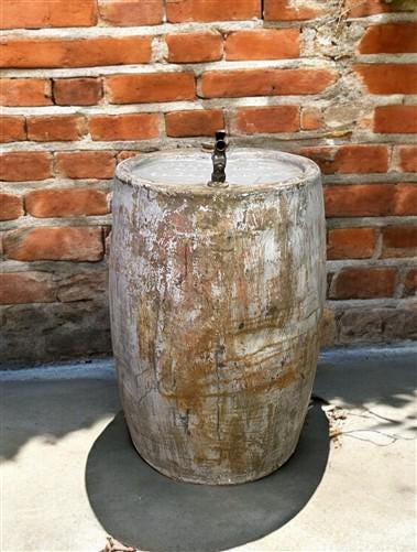 Home & Living > Outdoor & Gardening > Plant Stands - Standard Oil Co Drum, Vintage 56 Gal Steel Drum, Metal Barrel, Indust...
