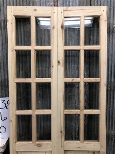 Home & Living > Home Improvement > Doors & Locks > Doors - French Double Door (36.5x80.5) 8 Pane Glass Door European Style...