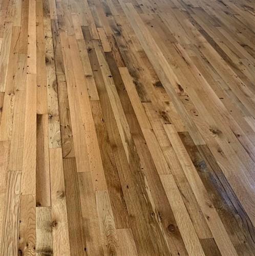 Home & Living > Home Improvement > Flooring - Smooth Top Reclaimed, Wood Flooring, Hardwood Floor Tongue Groove by The Old...