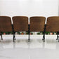 Home & Living > Furniture - 4 Vintage Wood Folding Theater Seats, Auditorium Seats, Entryway Bench, E9 by The Old Grainery