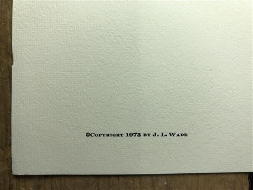 Art & Collectibles > Prints > Lithographs - Richard Timm, Striped Skunk, Signed Print, 28x22 Wade Collection, Plate 4 by T...