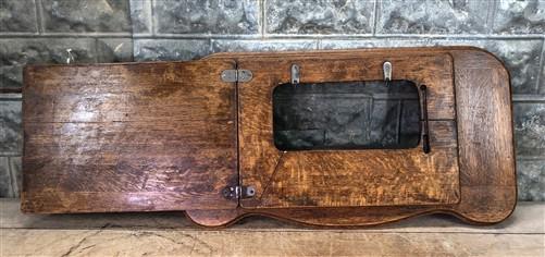 New Goodrich Wood Table Top, Treadle Sewing Machine Base, Cabinet Part Vintage