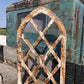 Farmhouse Arched Frame, Lattice Window Frame, Rustic Home Decor, Church Frame,