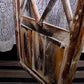 Home & Living > Home Decor > Home Accents - Large Farmhouse Lattice Window, Arched Lattice Window Frame, Rustic Home Decor...