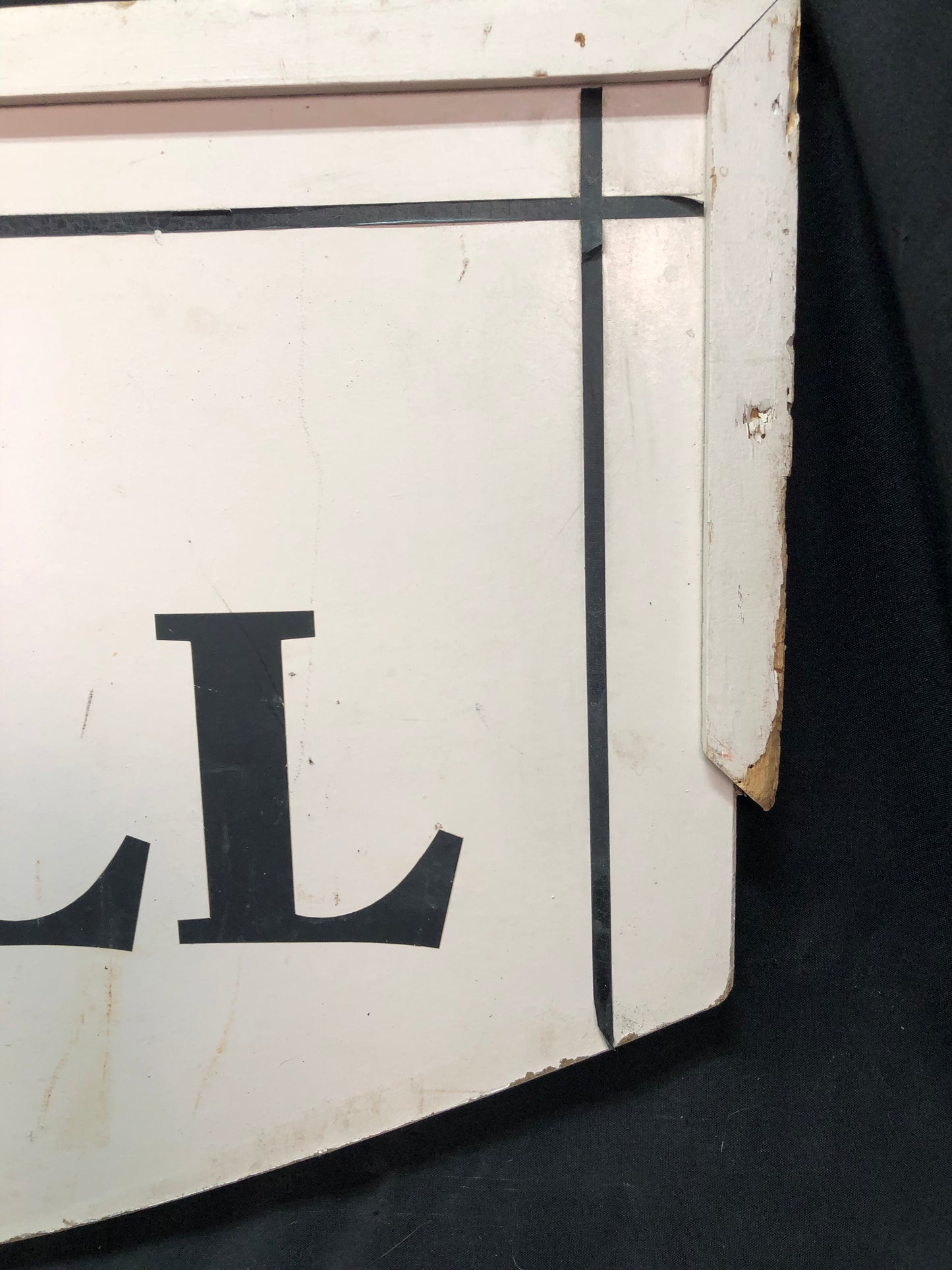 Big & Tall Sign, Vintage 2 Sided Hanging Advertising Sign, Mens Clothing Sign