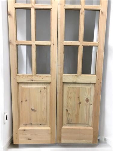 Home & Living > Home Improvement > Doors & Locks > Doors - French Double Door (36x84.75) 8 Pane Glass Door European Styled...