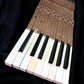 15 Black White Piano Keys, Vintage Piano Parts, Art Craft Supplies, Steampunk H