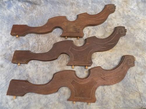 Furniture Parts - 3 Wood Panels Furniture Parts Furniture Architectural Salvage Reclaimed Vintage by The Old Grainery (arc...