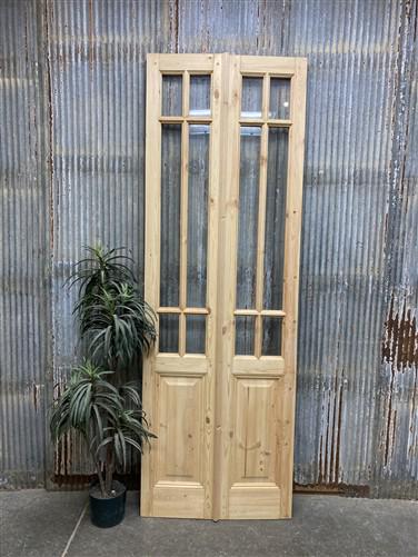 Home & Living > Home Improvement > Doors & Locks > Doors - French Double Door (32x96.5) 6 Pane Glass Door European Styled...