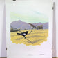 Art & Collectibles > Prints > Lithographs - Richard Sloan, Lark Bunting, Signed Print, 28x22, Wade Collection, Plate 42 by...