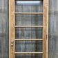 Antique French Single Door (32x84) Glass Pane Door with Jamb, Encased Door T16