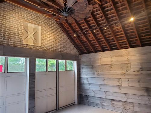 New Gray Barn Siding, Weather Lumber Wood Plank, Barn-Style Siding, Rustic