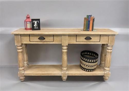 Home & Living > Furniture > Living Room Furniture > Coffee & End Tables - 60" Sofa Table with Drawers, Coffee Table, Entry...