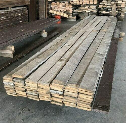 Reclaimed 1 By Oak Barn Wood Boards, Custom Order Rustic Solid Oak Lumber Planks