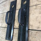 Home & Living > Home Improvement > Hardware - Door Handle Pull Plates, Vintage Black Matte Escutcheon Plate, Mortise Trim...
