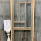 Antique French Single Door (33x81) Glass Pane Door with Jamb, Encased Door T44