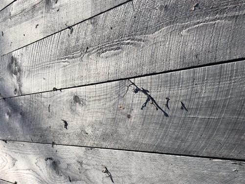 New Rustic Gray Barn Siding, Weather Lumber Wood Plank, Barn-Style Siding