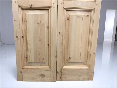 French Double Doors (36x96) Raised Panel Doors, European Styled Doors NM6